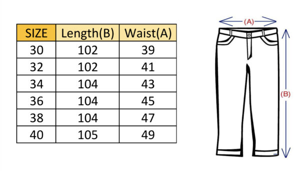 ⁦Wide Leg Jeans JS102⁩ - الصورة ⁦3⁩
