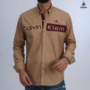 قميص كم قطن تطريز -جملي CH169