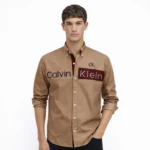 ⁦قميص كم قطن تطريز -جملي CH169⁩ - الصورة ⁦2⁩