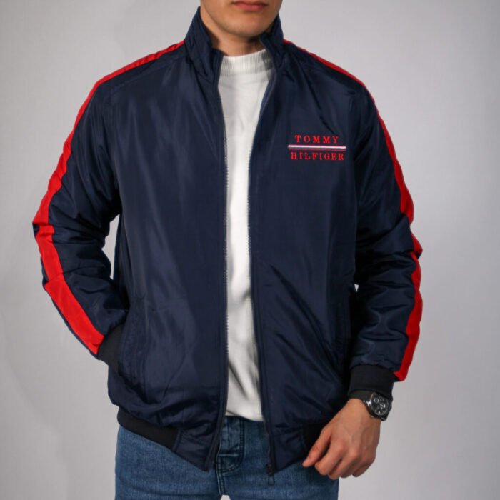 ⁦جاكيت وتربروف - كحلي- Tommy - JK102⁩ - الصورة ⁦2⁩