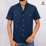 قميص نص كم مشجر CS106