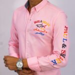 قميص كم قطن تطريز CH103P&S - Image 2