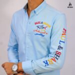 قميص كم قطن تطريز CH102P&S - Image 2