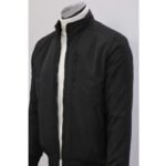 جاكيت وتربروف سادة - اسود -JK101 - الصورة 3
