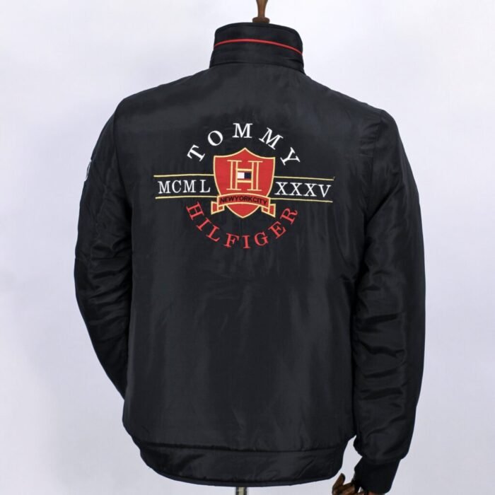 جاكيت وتربروف – اسود- tommy- JK114 - Image 3