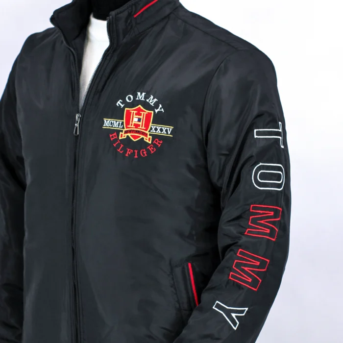 جاكيت وتربروف – اسود- tommy- JK114 - Image 4