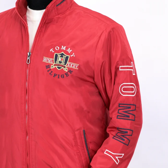 جاكيت وتربروف – احمر- tommy- JK111 - Image 4