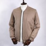 جاكيت شمواه سويد - بيج- JK107 - Image 2