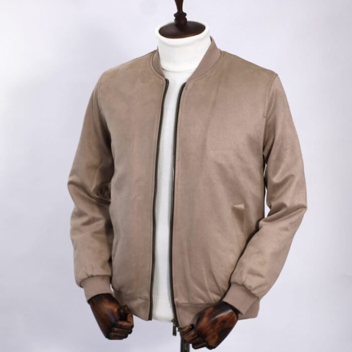 جاكيت شمواه سويد - بيج- JK107 - Image 2