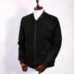 جاكيت شمواه سويد - اسود- JK107 - Image 2
