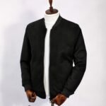 جاكيت شمواه سويد - اسود- JK107