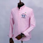 ⁦قميص كم قطن تطريز -روزCH129⁩ - الصورة ⁦2⁩