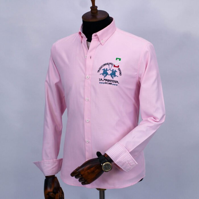 ⁦قميص كم قطن تطريز -روزCH129⁩ - الصورة ⁦2⁩