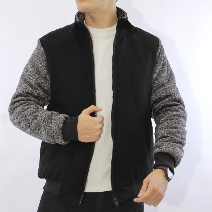 جاكيت جوخ– اسود- JK122 - Image 3