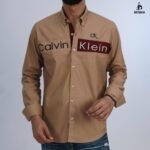 قميص كم قطن تطريز -جملي CH169