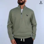 سويت شيرت نص سوسته ميلتون A.E - زيتي