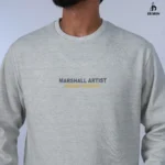 ⁦سويت شيرت ميلتون ARTIST - رمادي⁩ - الصورة ⁦2⁩