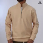 سويت شيرت نص سوسته ميلتون ساده- بيج