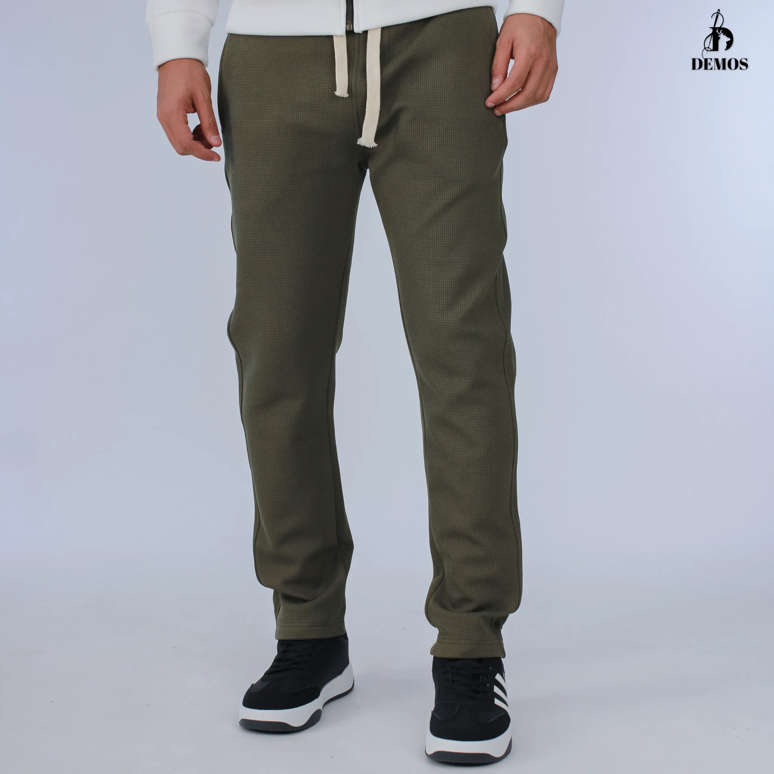 IMG_1681 سويت بانتس قطن WAFFLE-زيتي - Image 1