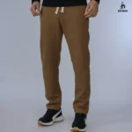 سويت بانتس قطن WAFFLE-بني