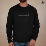 سويت شيرت روند شمواه A.E - اسود