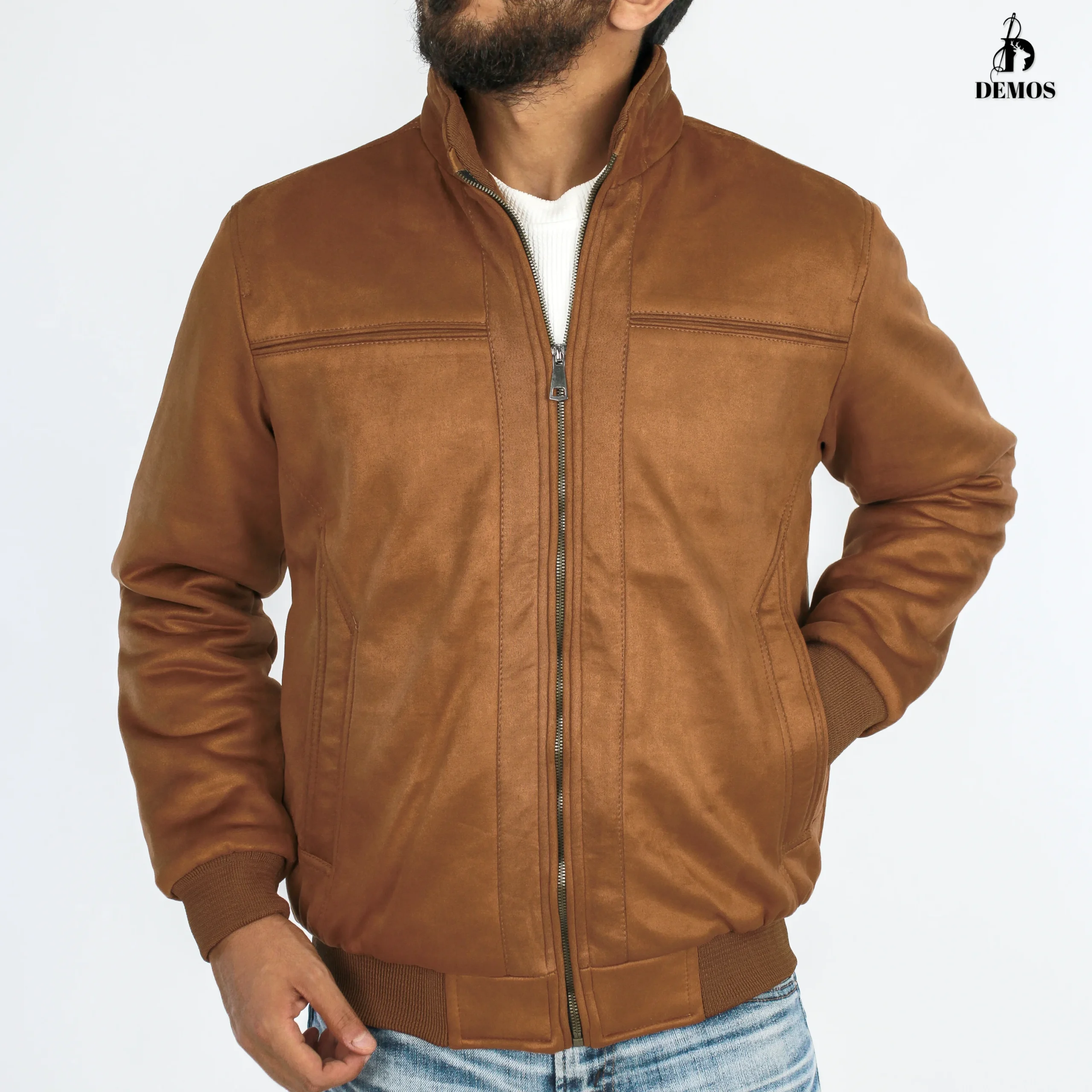 IMG_9801 جاكيت شمواه سويد - جملي- JK181 - الصورة 1