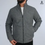 جاكيت جوخ - رمادي وسط- JK187
