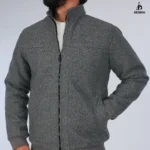 جاكيت جوخ - رمادي وسط- JK187 - Image 2