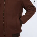 جاكيت جوخ - بني- JK186 - Image 3