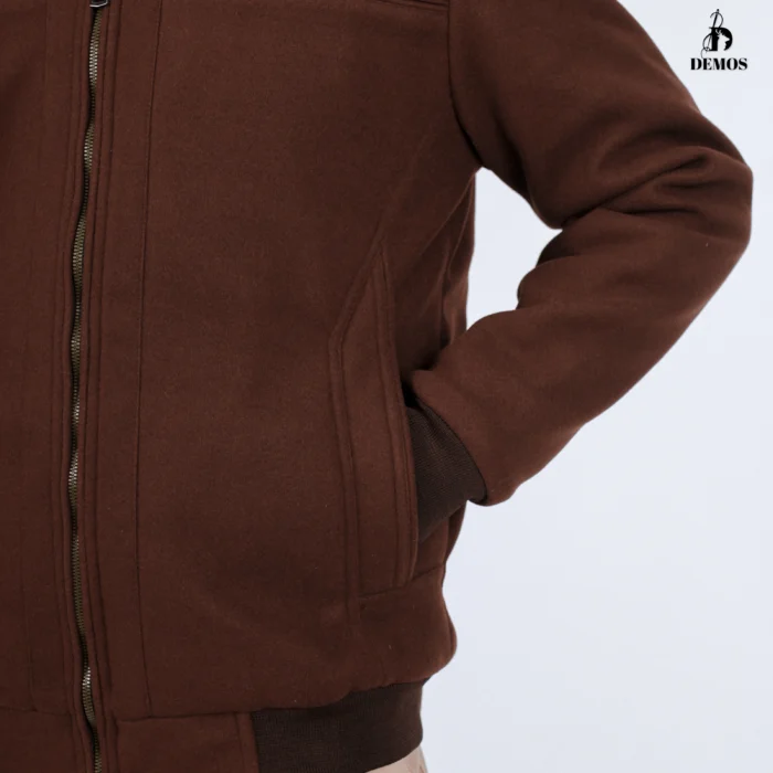 جاكيت جوخ - بني- JK186 - Image 3