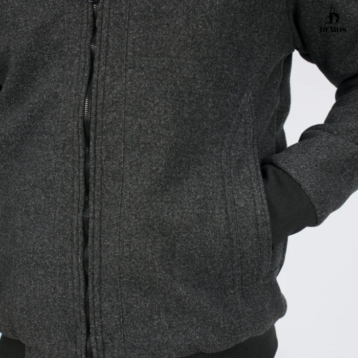 جاكيت جوخ - رمادي غامق- JK189 - Image 3