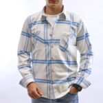 قميص كم جوخ - ابيض*لبني