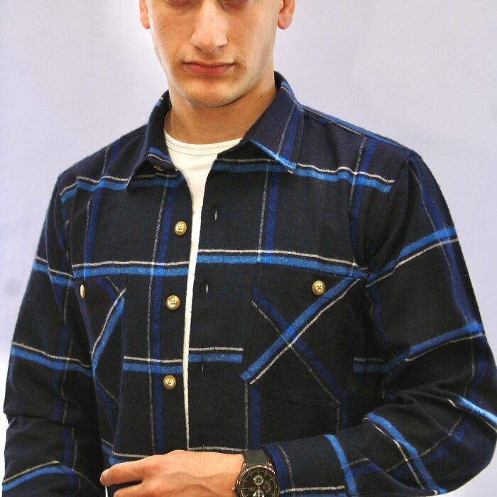 قميص كم جوخ - كحلي - Image 2