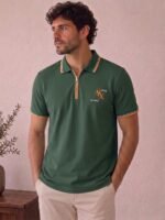 Polo T-shirt Dark Green AX04