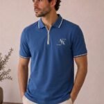 Polo t-shirt Royal Blue AX02