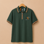 Polo T-shirt Dark Green AX04
