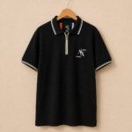 Polo T-shirt black AX01